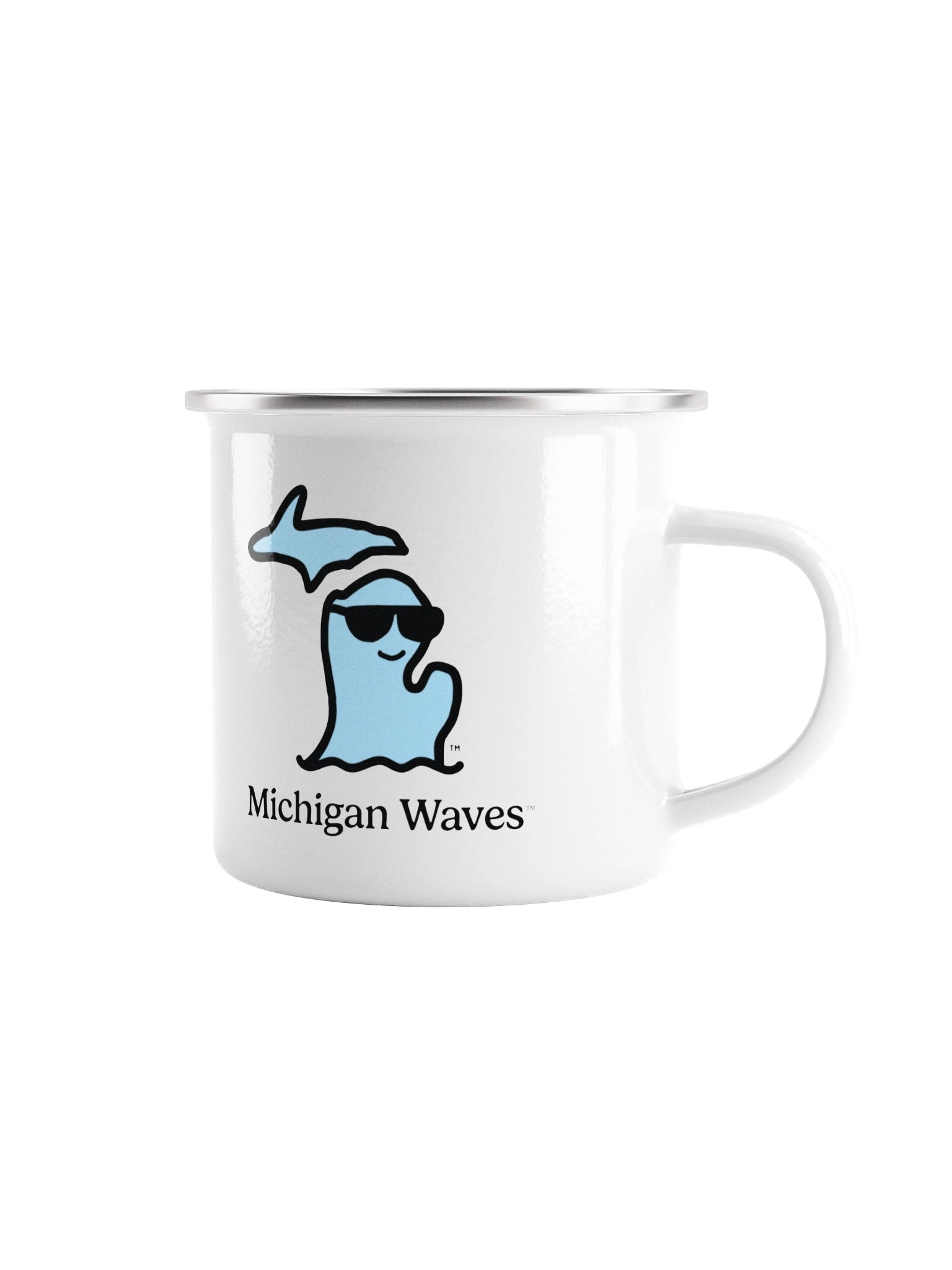 Michigan Waves™ Metal/Enamel Mug product image (2)