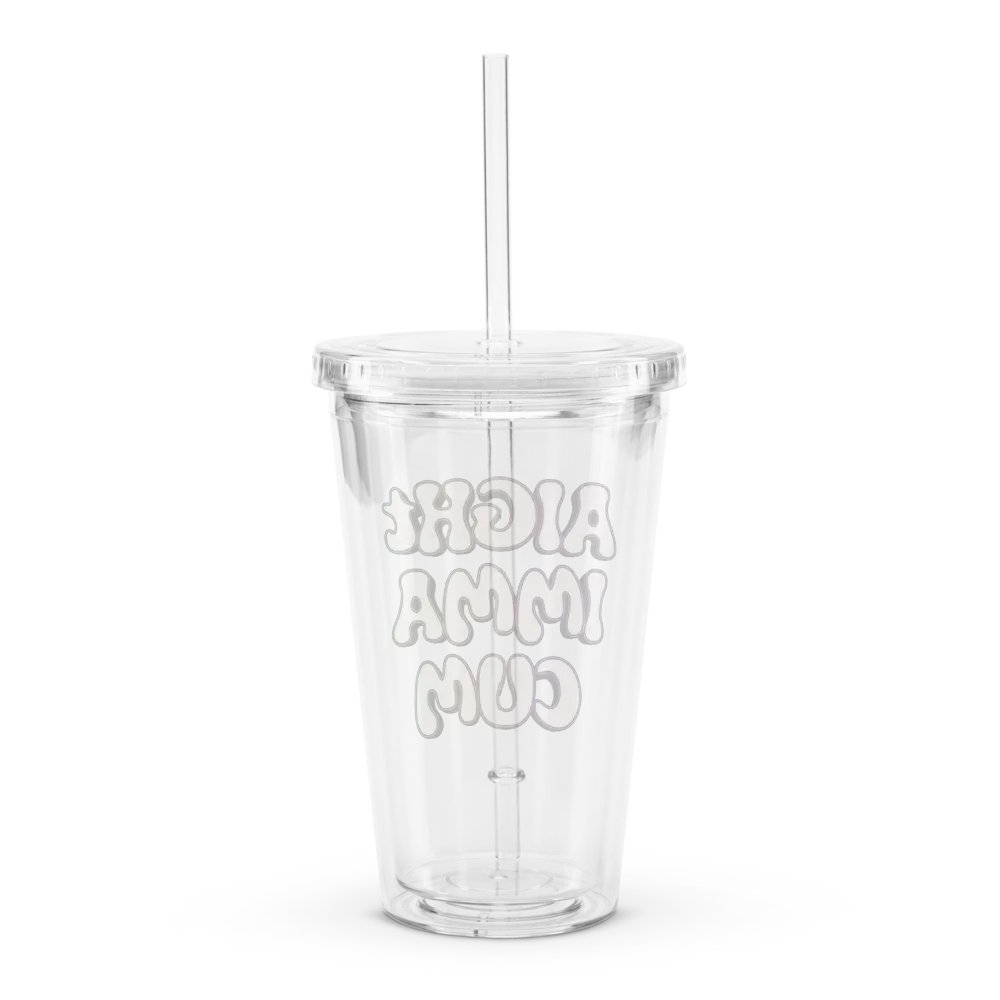 Bubble Text Double Wall Tumbler product image (2)
