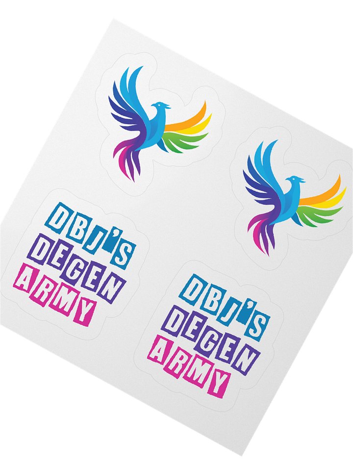 Degen Army Vinyl Stickers product image (8)