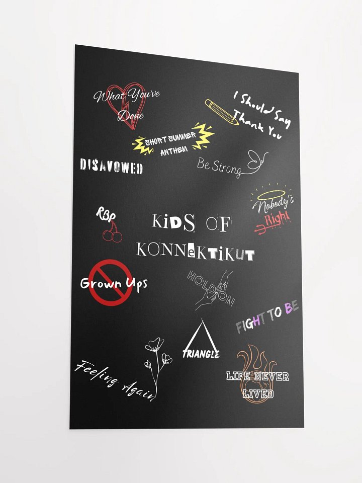 Kids Of Konnektikut Album Poster product image (2)