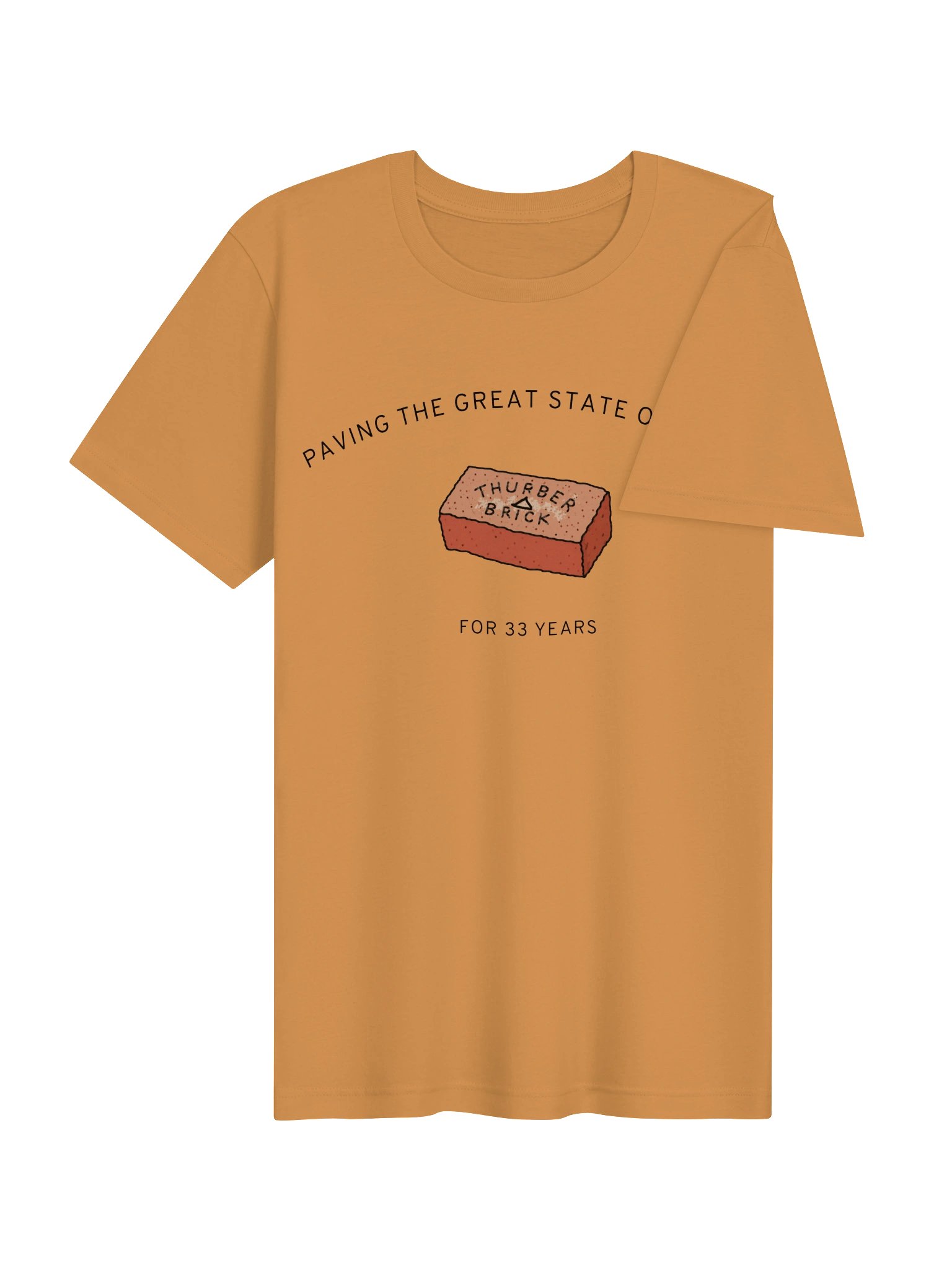 Thurber Brick Texas T-Shirt – Historic Red Brick product image (4)