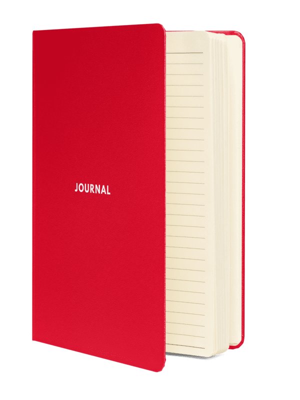Red Bound Hardcover Journal product image (2)