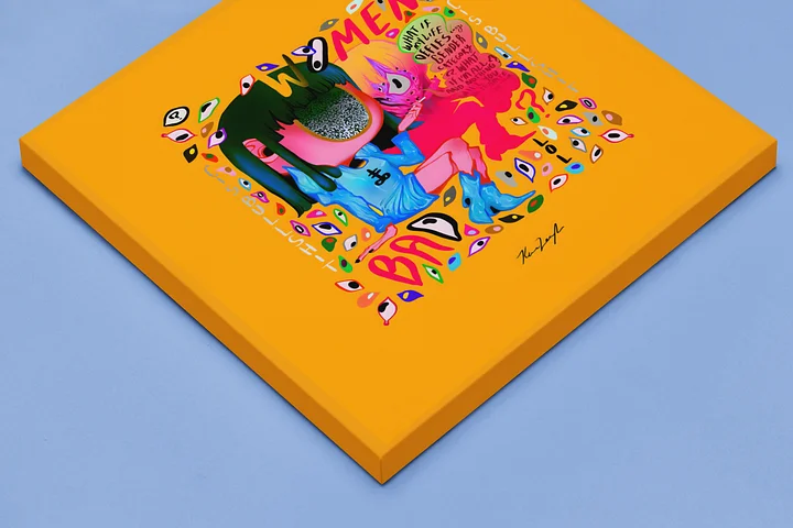 g e n d e r Square Canvas Print product image (2)