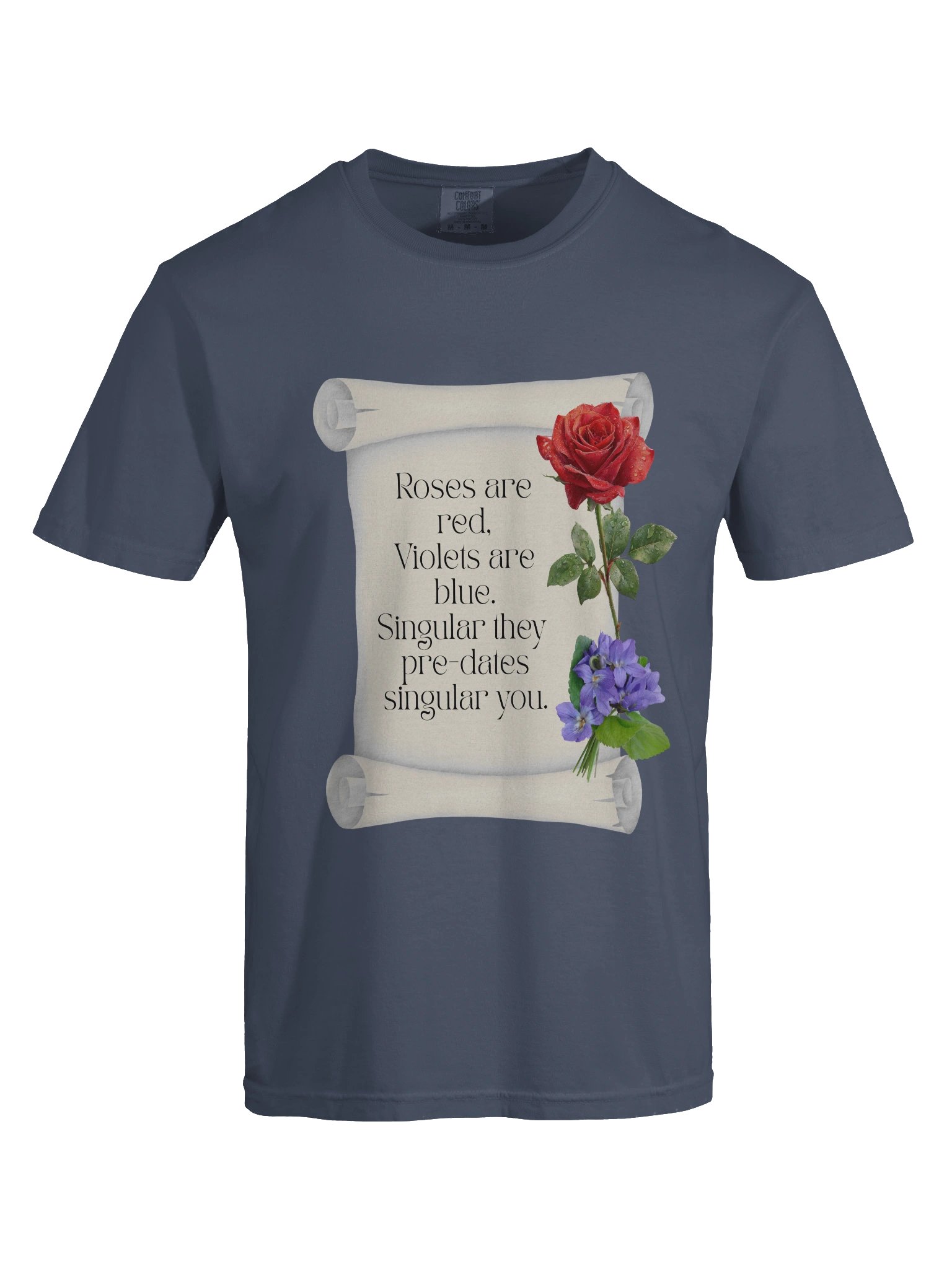 Singular they (printed front & back) product image (7)
