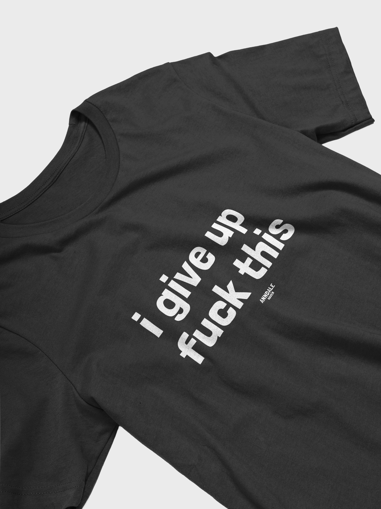 "I give up" AnndaleHaven T-Shirt product image (19)