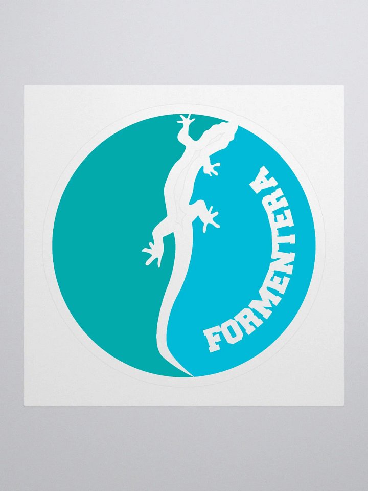 Formentera Lizard Art Sticker product image (1)