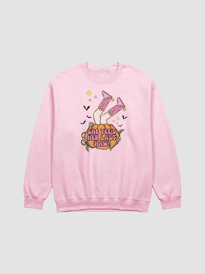 Her Last Yee Haw Gildan Classic Crewneck Sweatshirt product image (1)