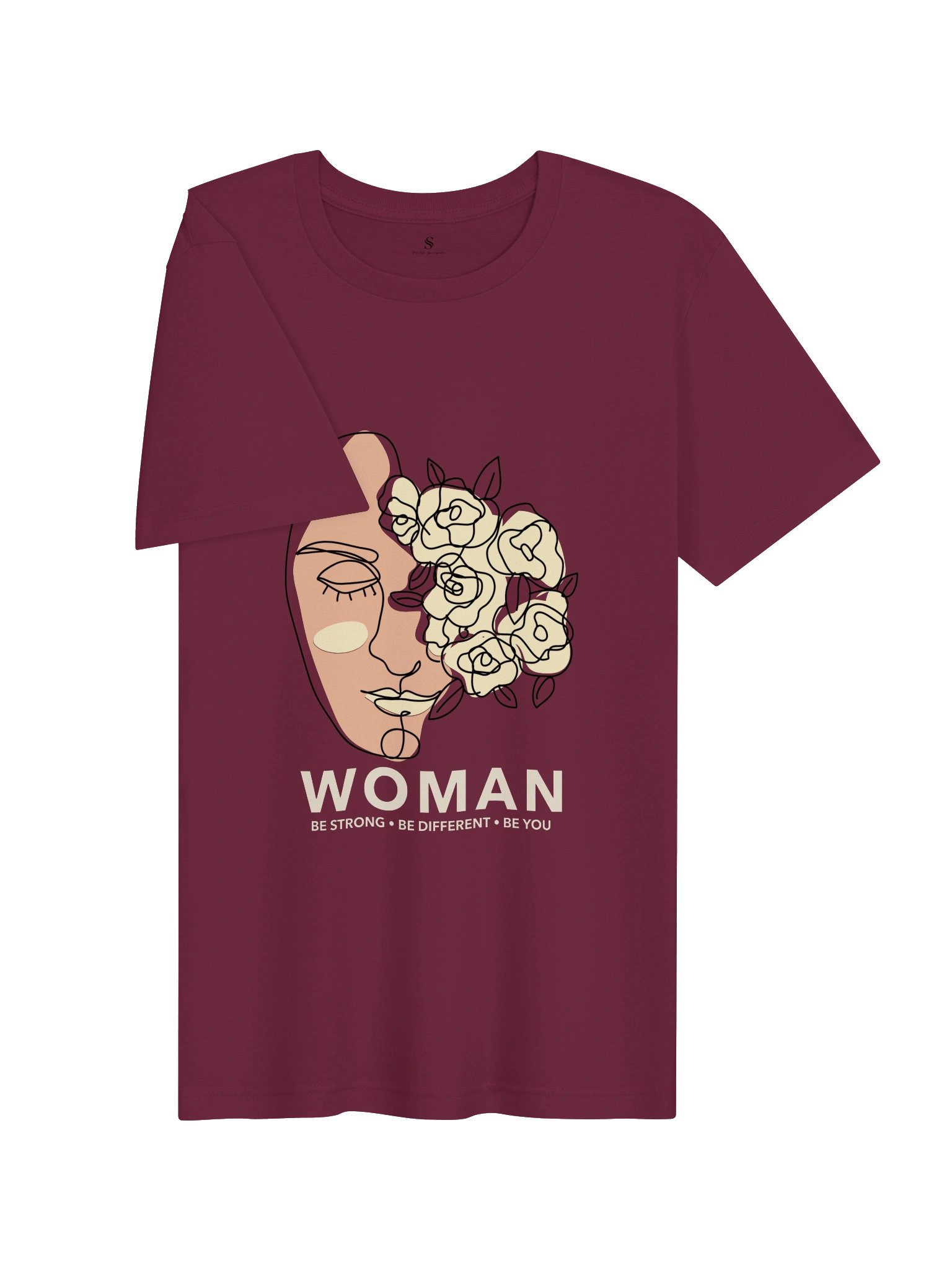Woman Be Strong Floral Graphic Tee product image (14)