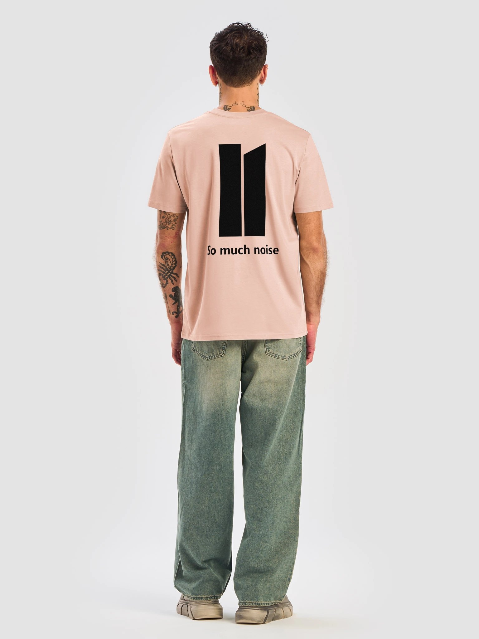 So much noise - Classic Organic Tee - Back product image (1)