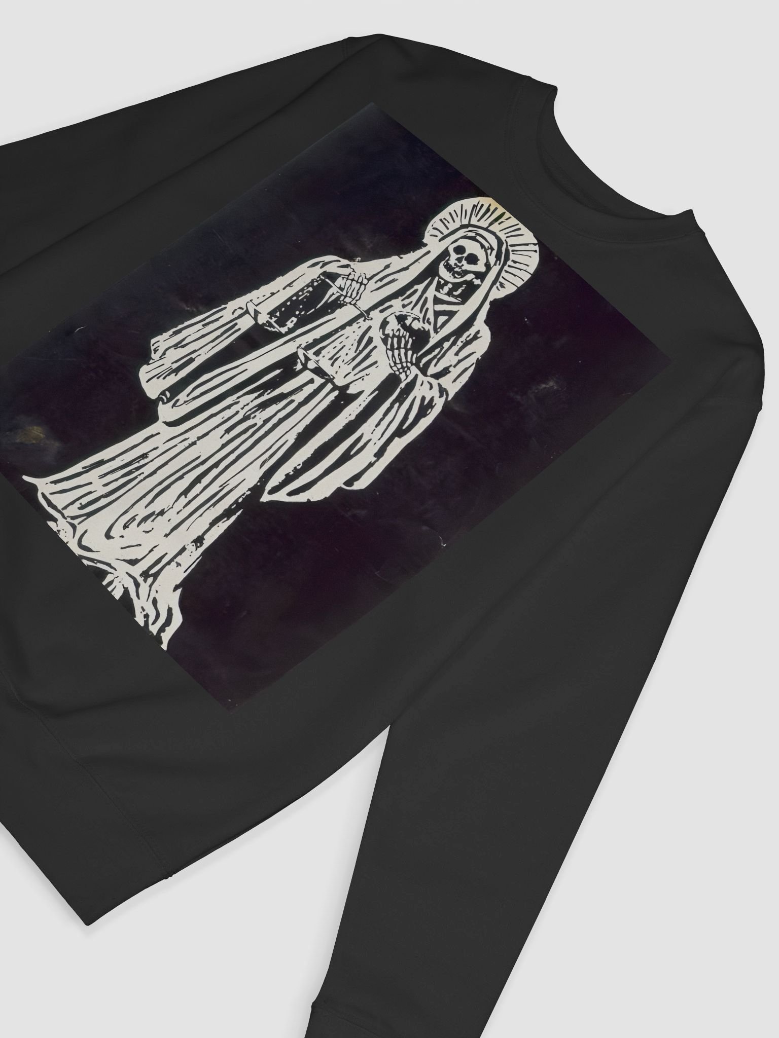 santa muerte sweater product image (6)