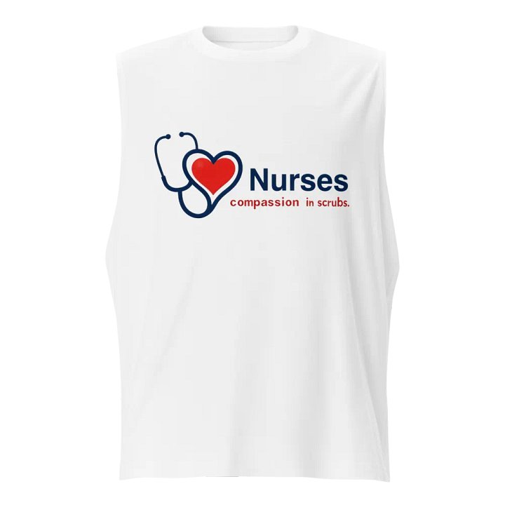 Heartfelt Nurses Muscle Tank product image (1)