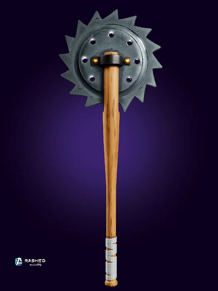 Stylized Sawblade Bat | عصا بيسبول ستايل product image (2)