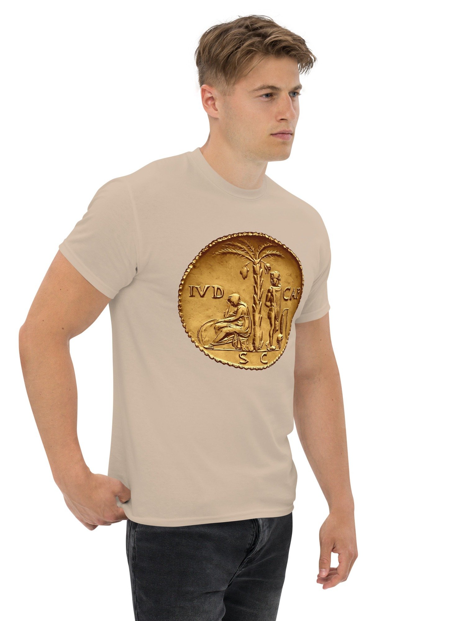 IVDAEA CAPTA Judaea Israel Roman Conquest Authentic Art AD 71, T-Shirt product image (4)