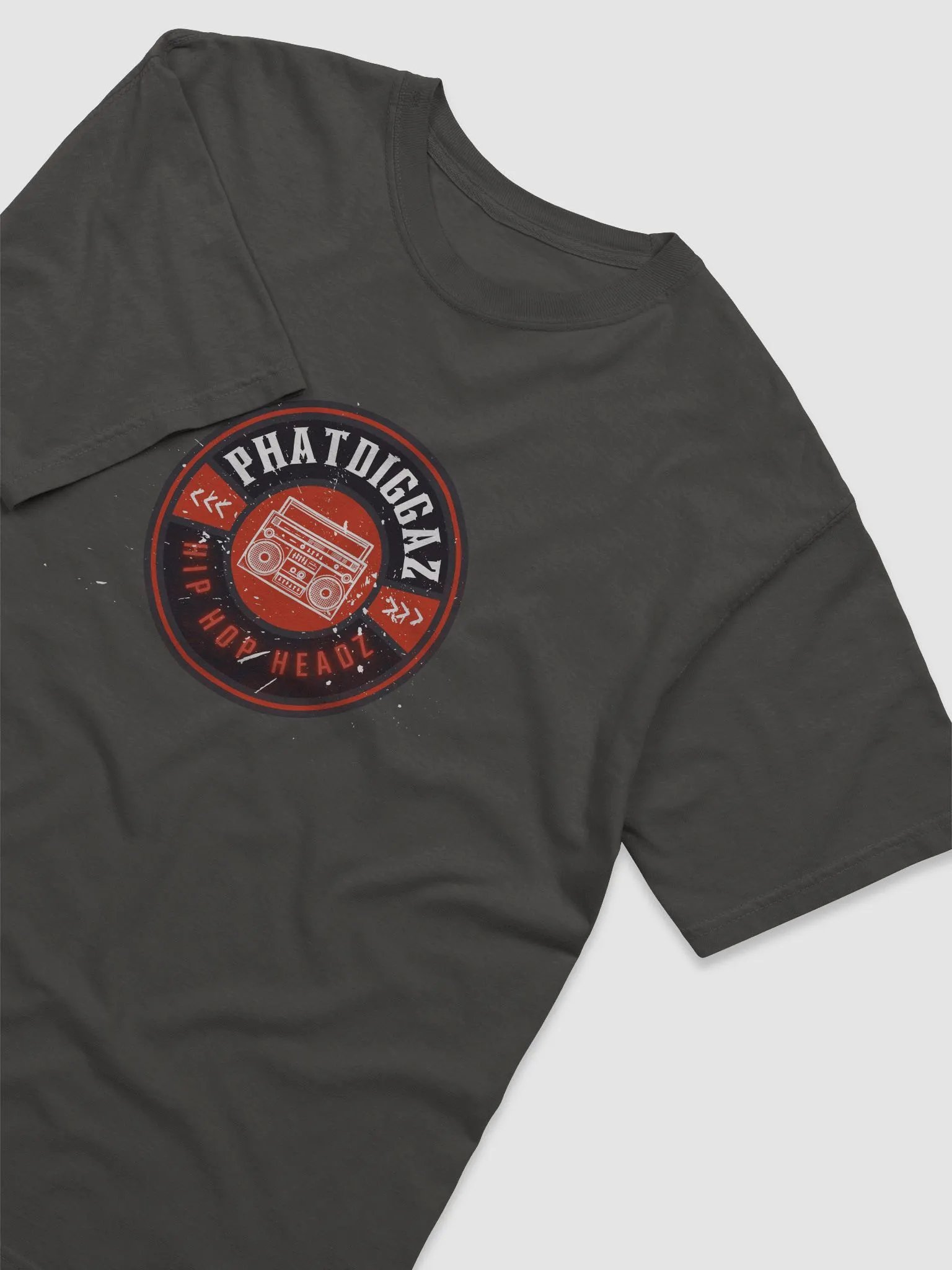 PhatDiggaz Logo Retro Gris product image (3)