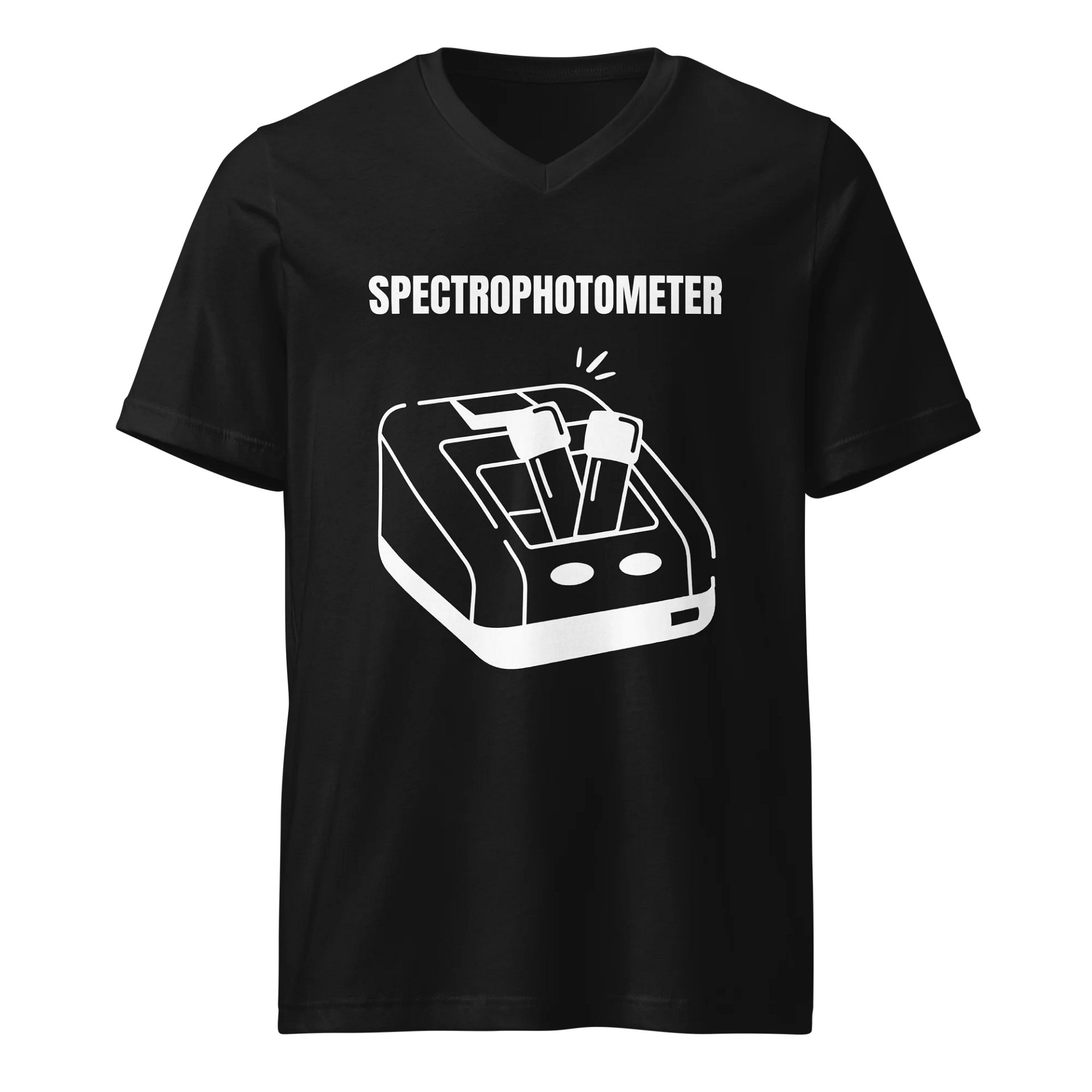 spectrophotometer graphic V-Neck Tee product image (1)
