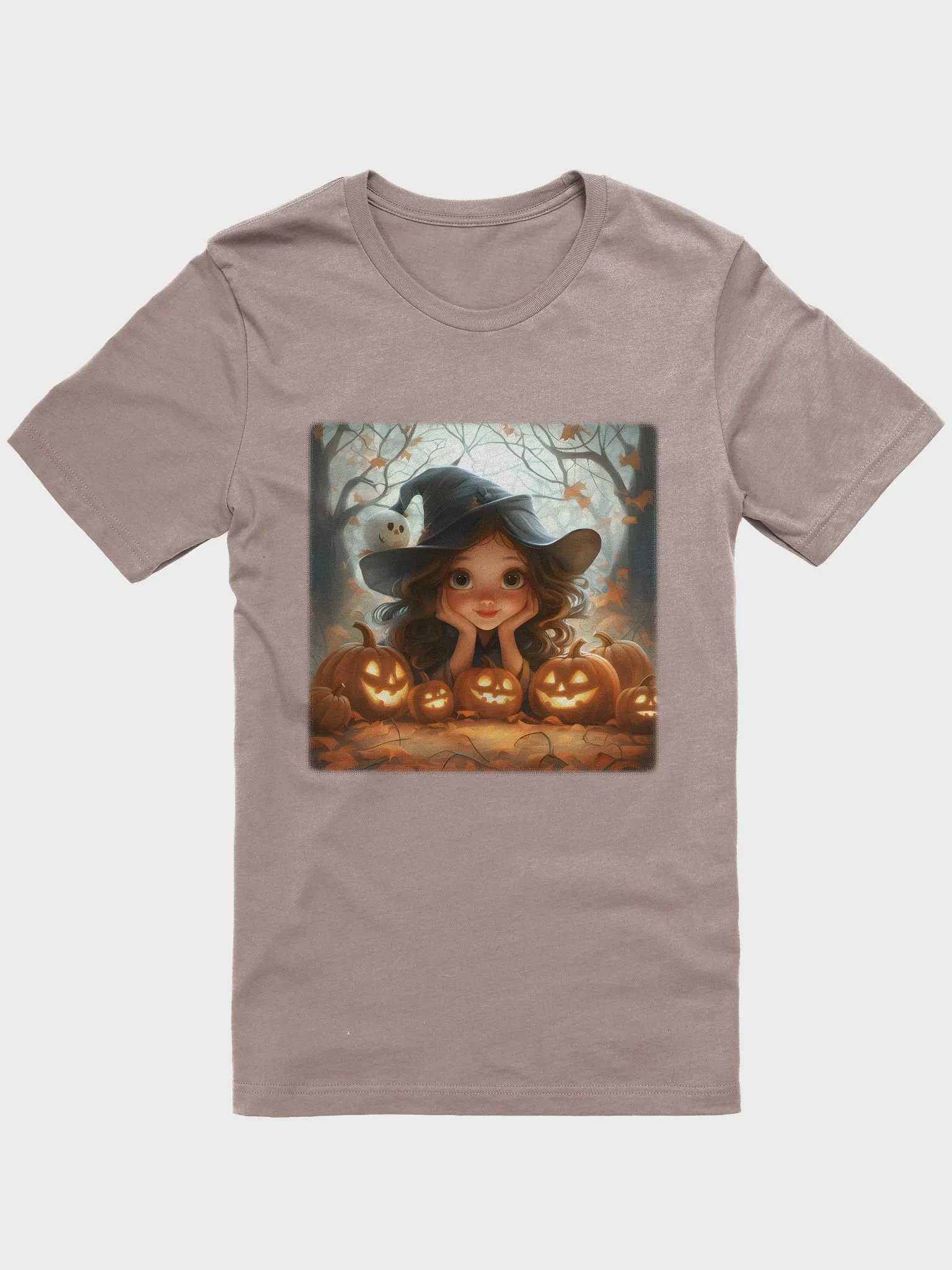 Halloween #4, good witch with pumpkins product image (1)