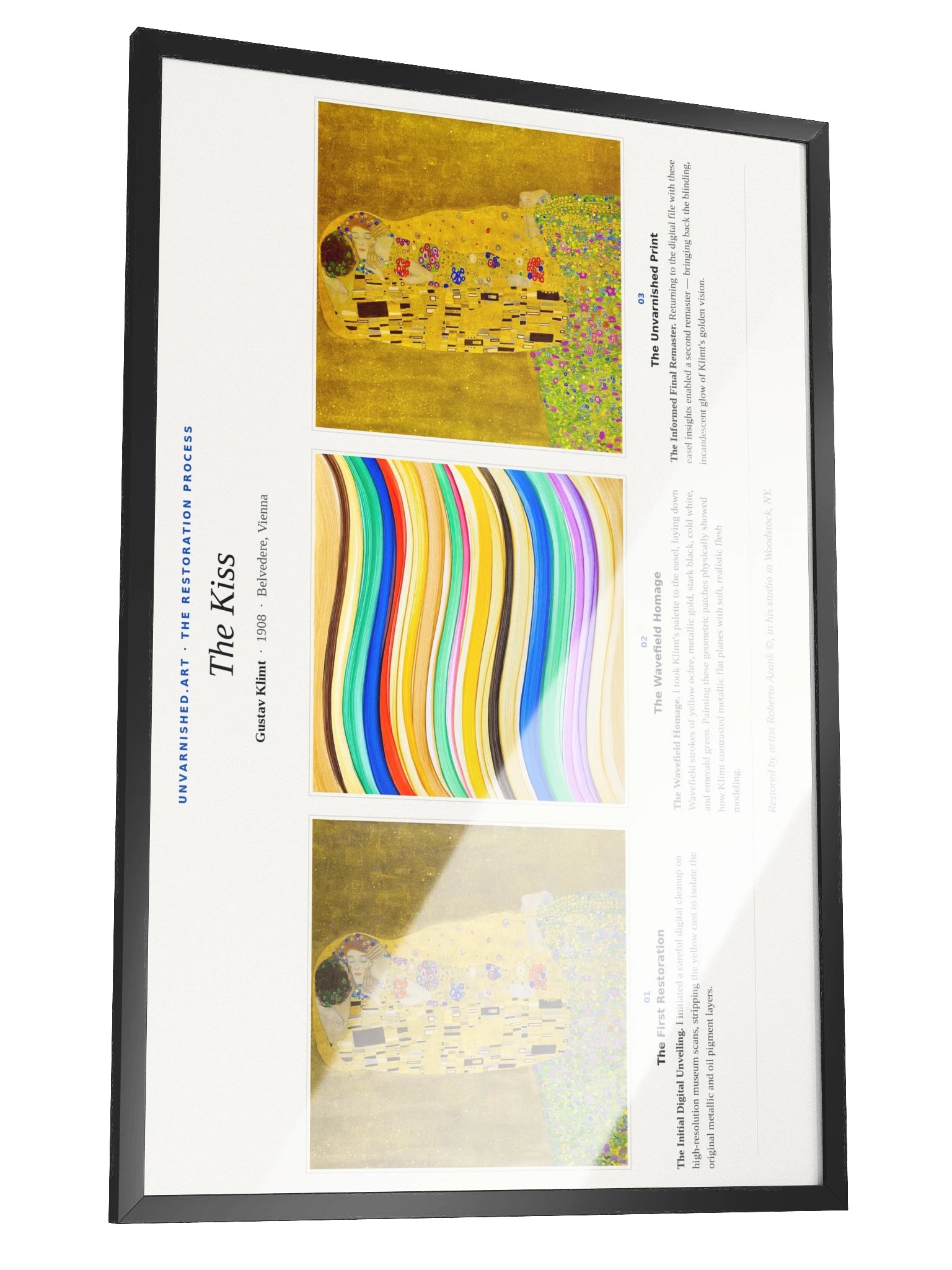 The Kiss — Framed Process Poster product image (2)
