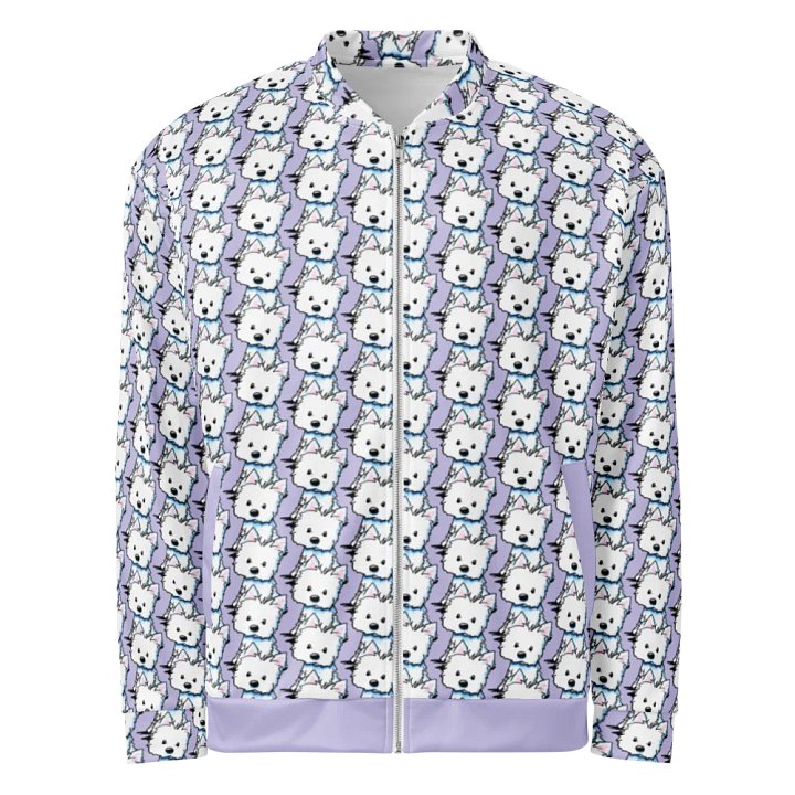 Curious Westie Bomber Jacket product image (1)