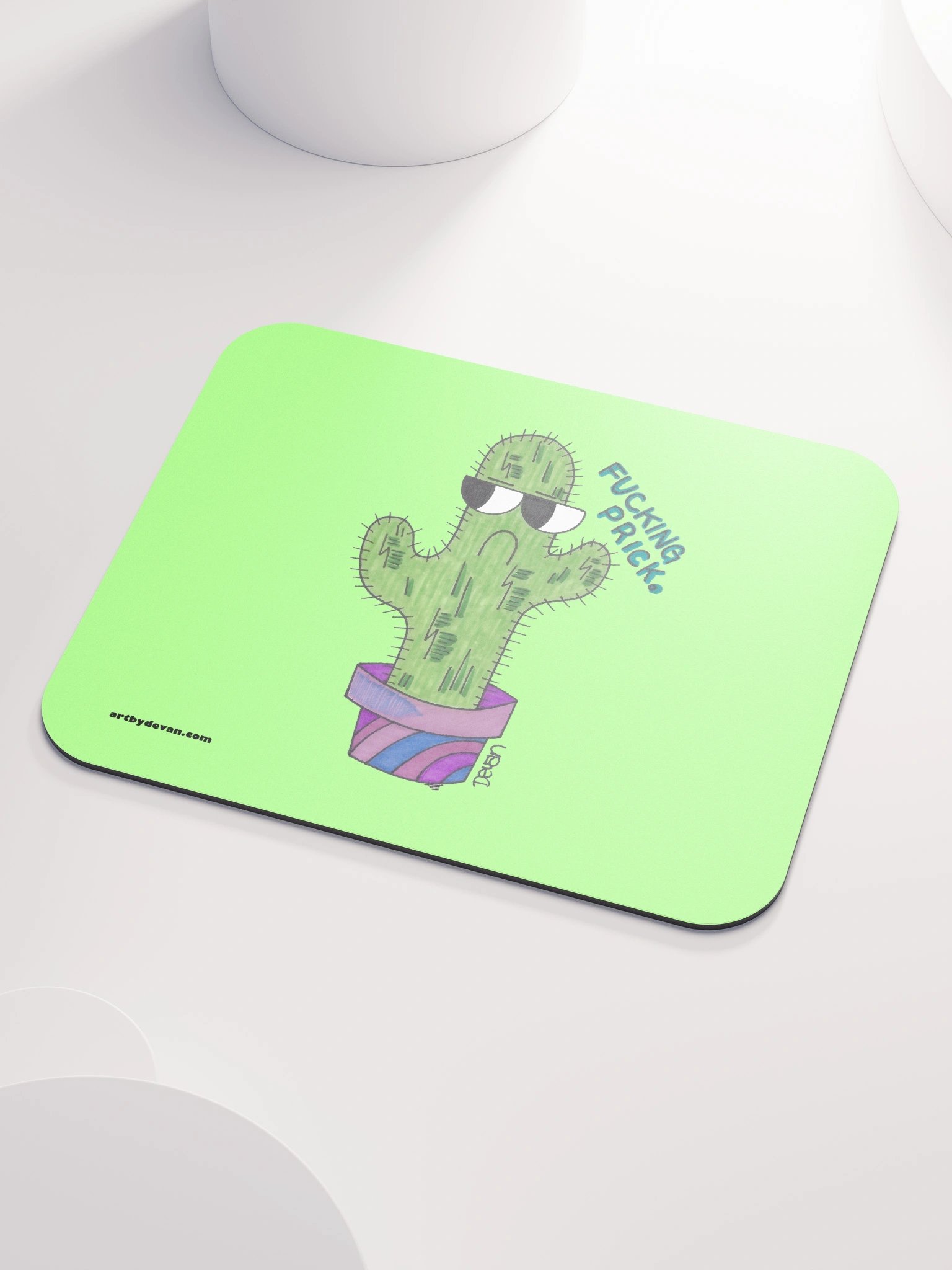 Insulting Cactus Mousepad product image (3)
