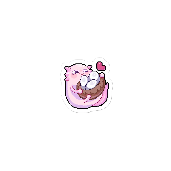 Egg A'Lotl Vinyl Kiss-cut Sticker product image (2)