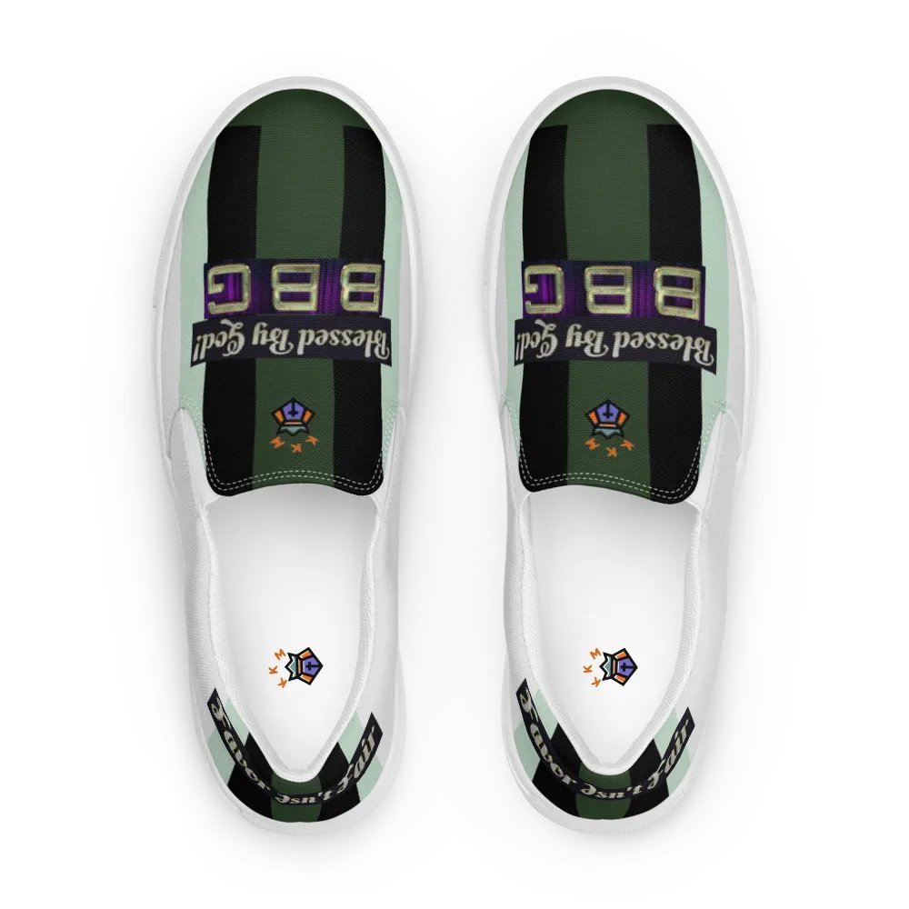 BBG Green & Black Men's Slip Ons product image (9)