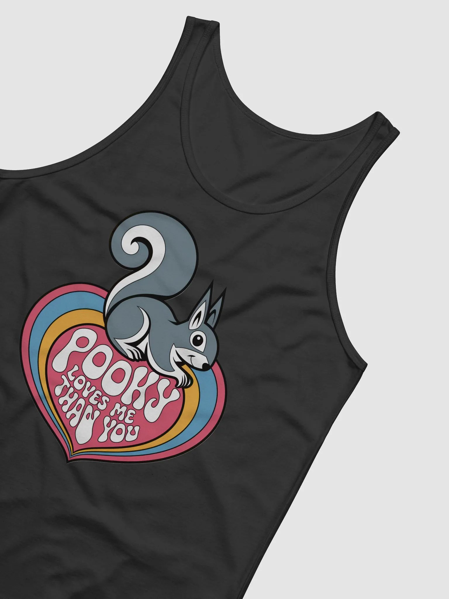 Psychedelic Love Squirrel Tank product image (4)