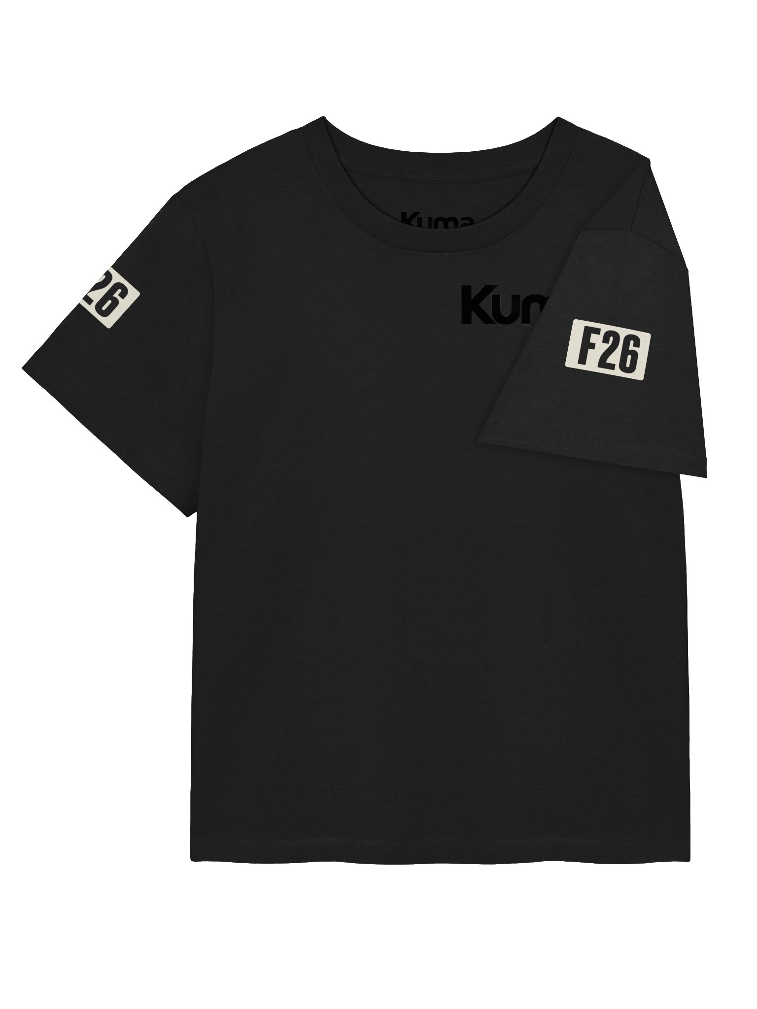 KUMA Women’s Organic Ribbed Neck T-Shirt product image (18)