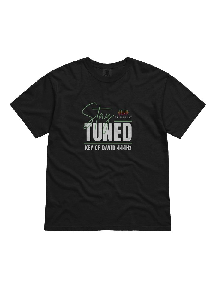 STAY TUNED T-shirt Green product image (1)