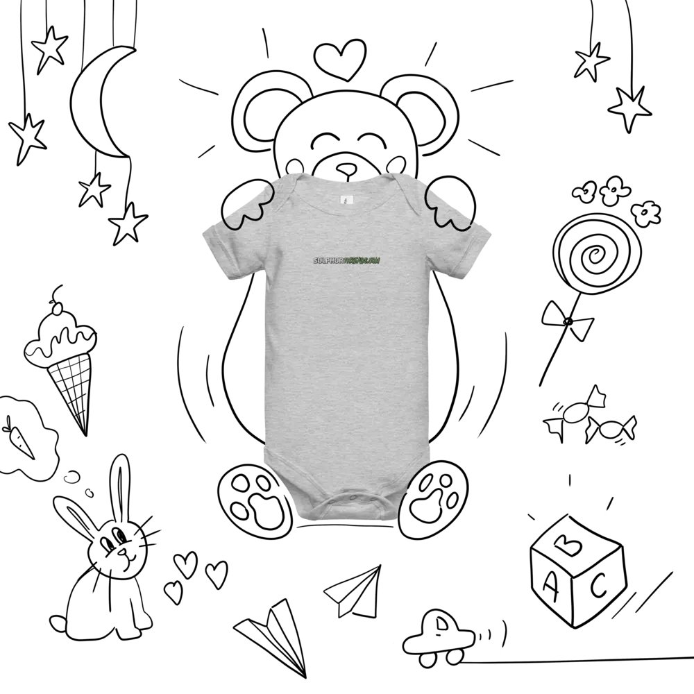 SulphurThreads Baby Embroidered Onesie product image (8)