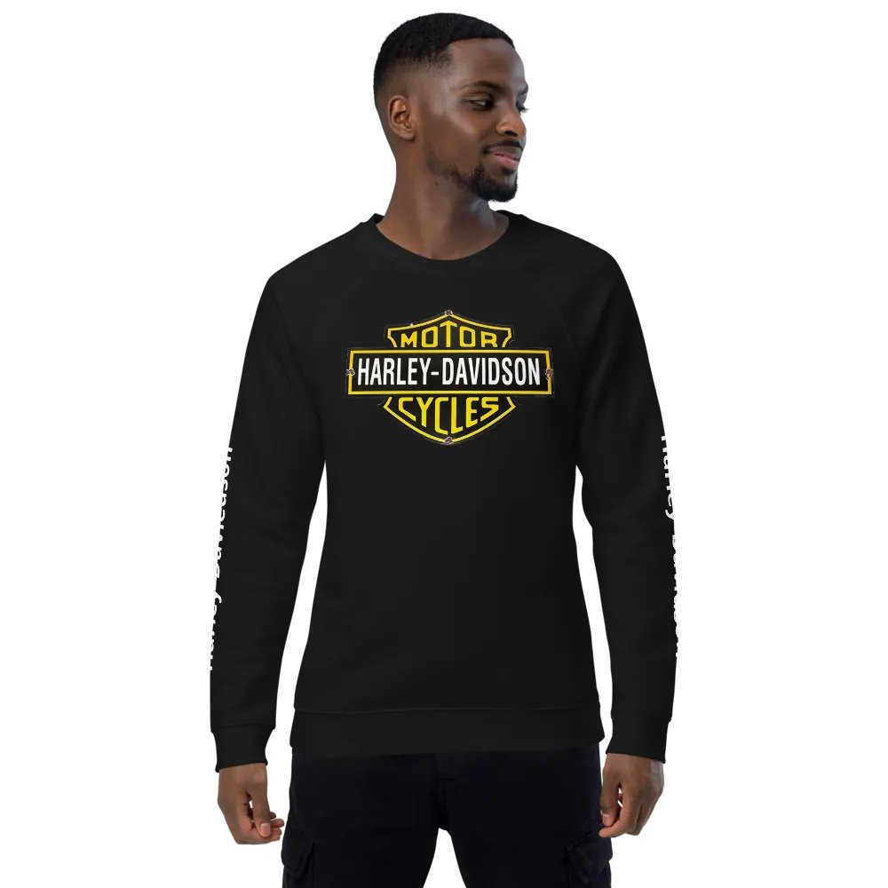 Harley-Davidson Logo Organic Raglan Sweatshirt product image (1)