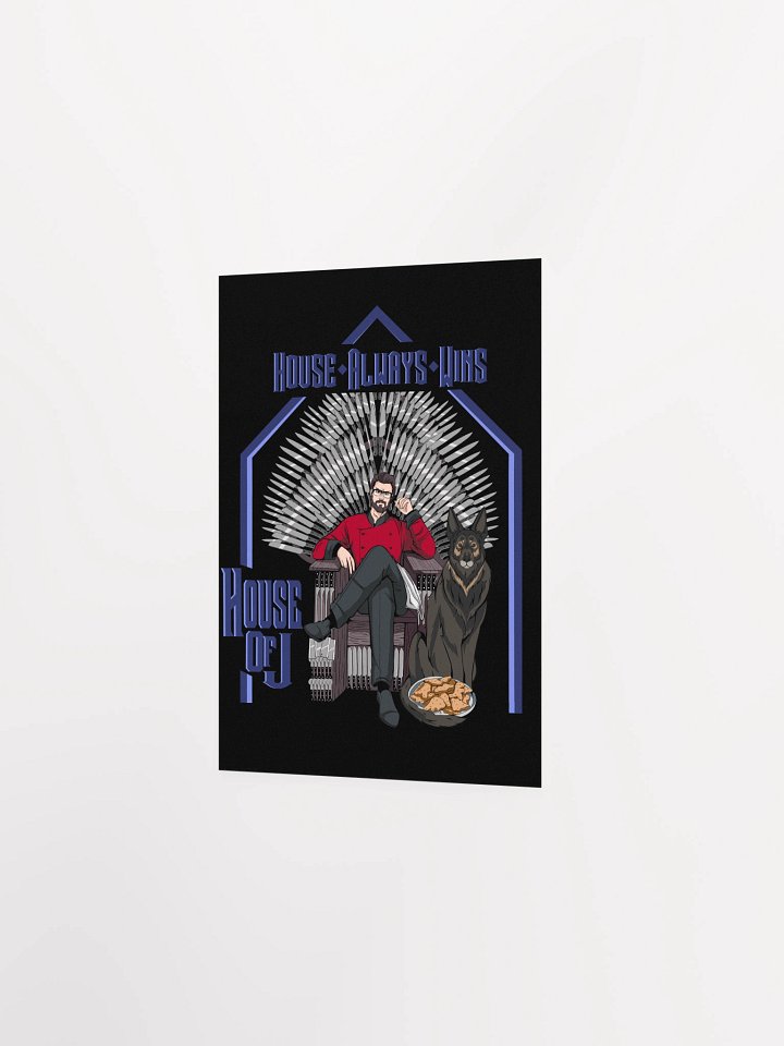 "House Always Wins" Poster (Dark) product image (10)