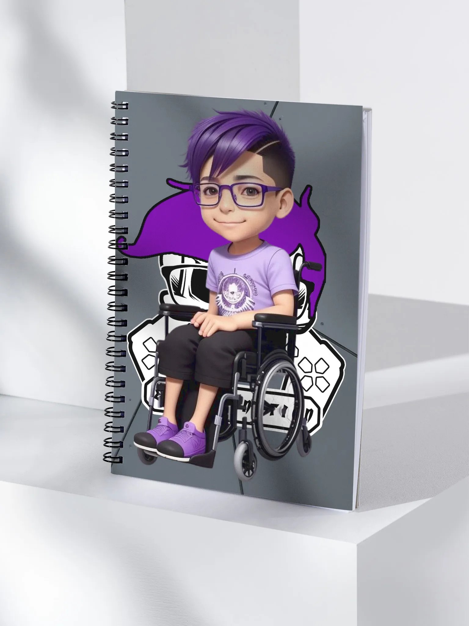 Enigma Spiral Notebook product image (4)