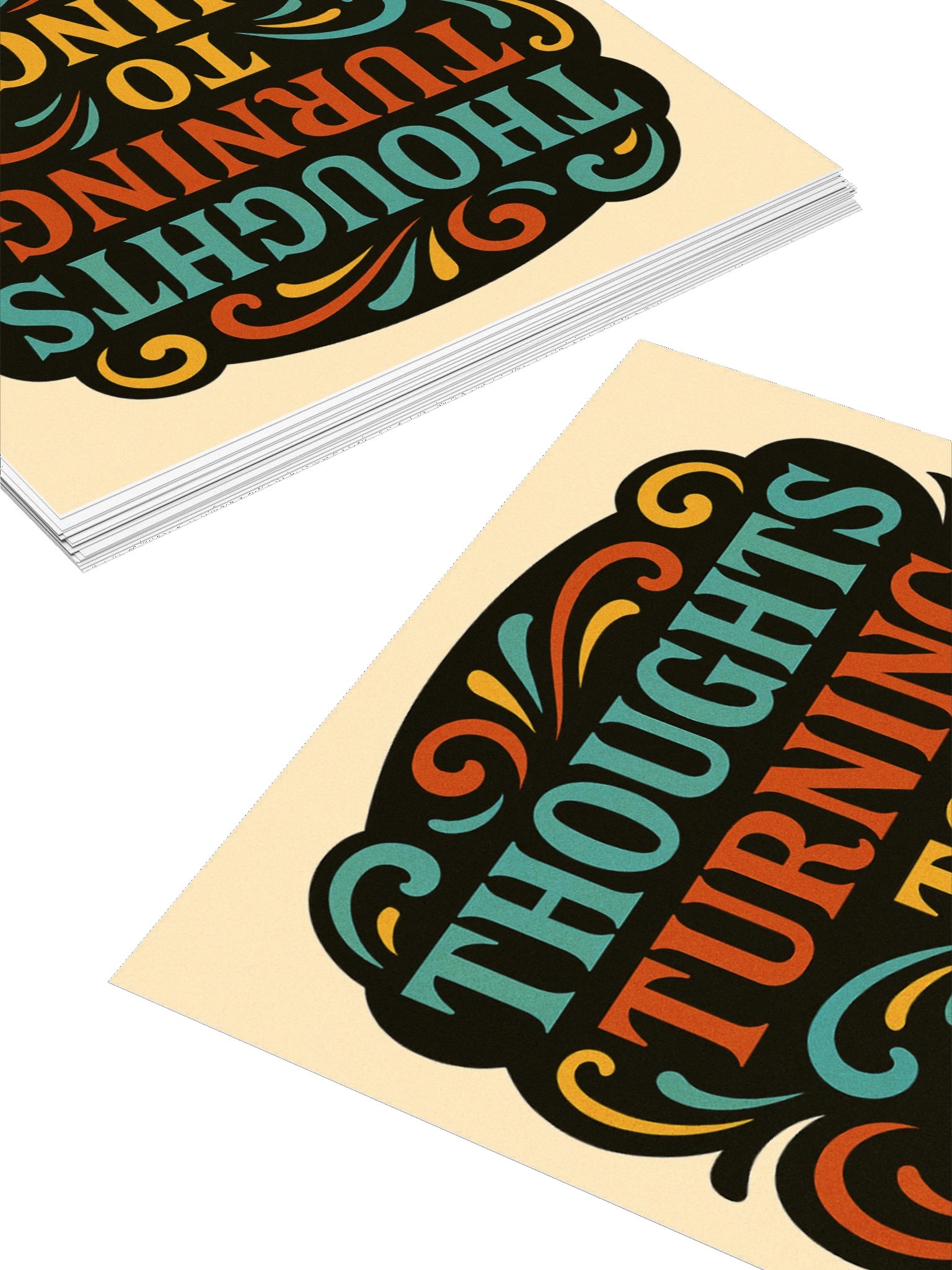 Thoughts to Things Sticker product image (2)
