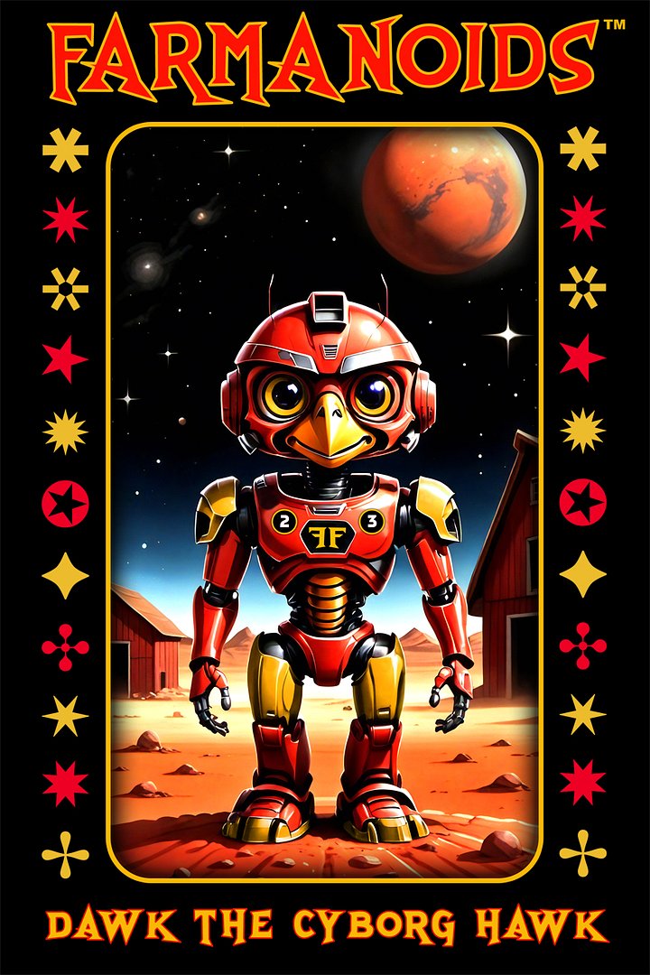 Dawk The Cyborg Hawk product image (2)