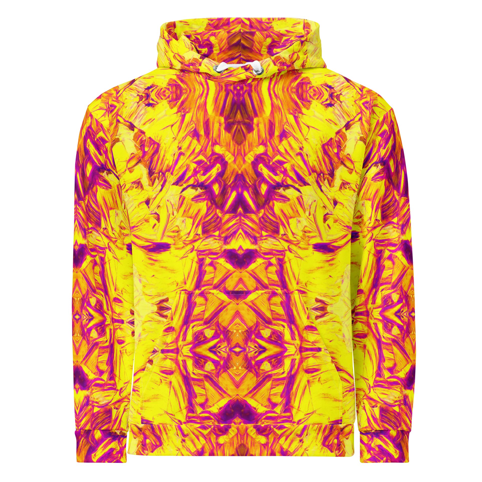 Neon Inferno | Recycled Unisex Hoodie product image (1)