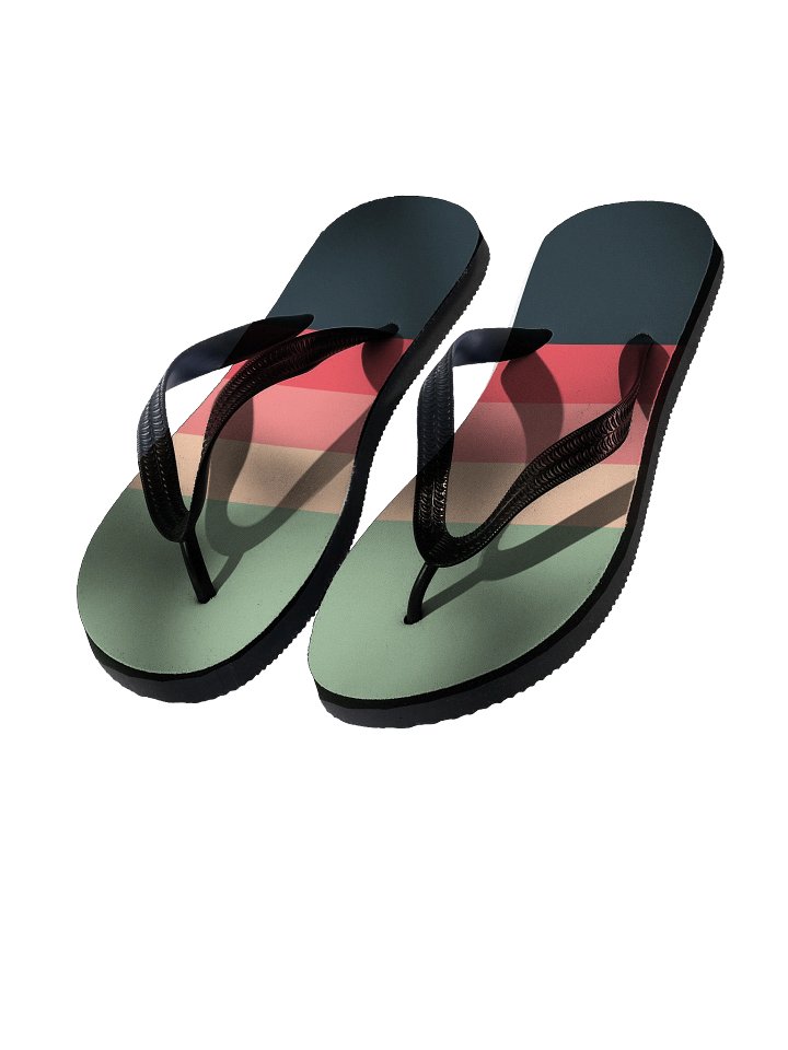 Chromatic Lung Flip-Flops product image (1)