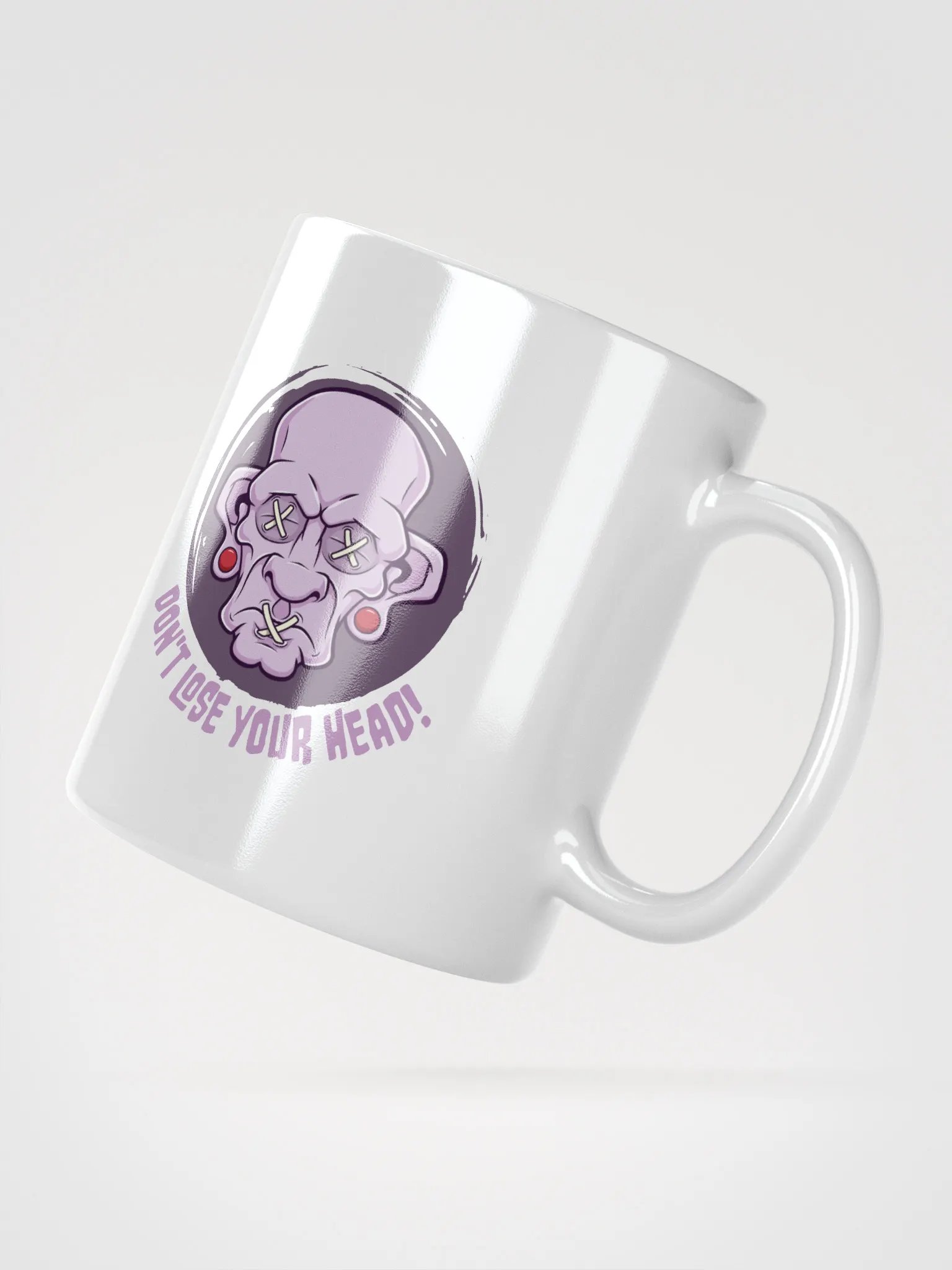 Don't Lose Your Head Retro Mug product image (2)