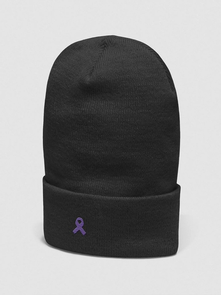 Purple Awareness Ribbon Beanie product image (4)