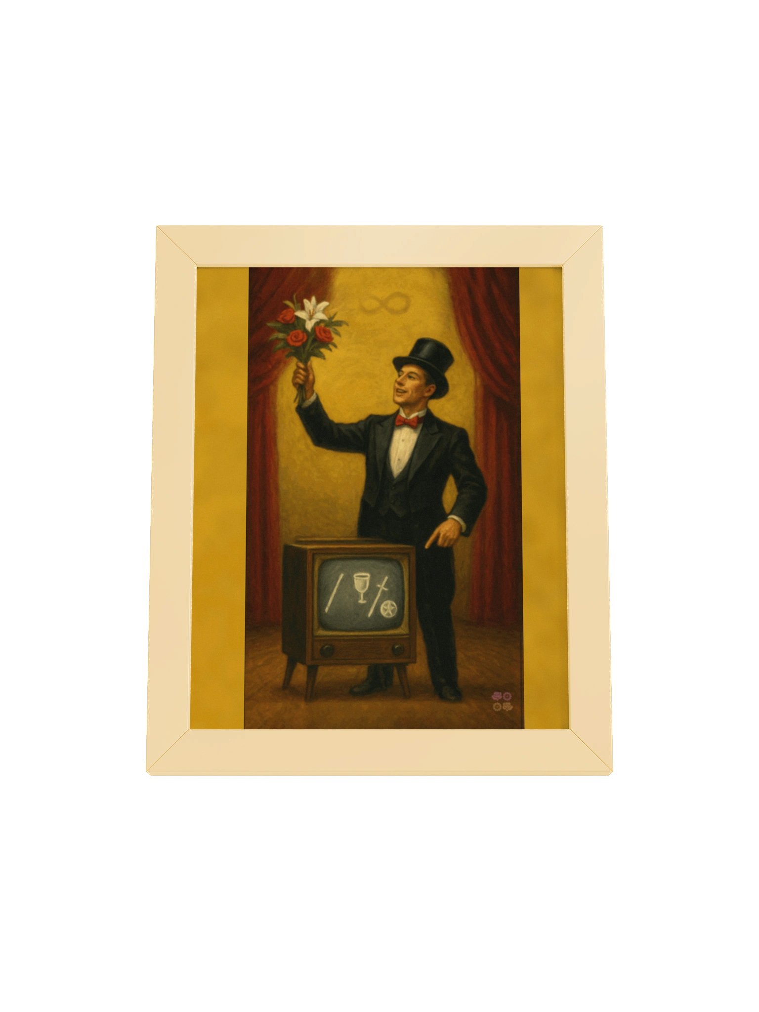1 The Magician Tarot Art Framed Poster product image (1)