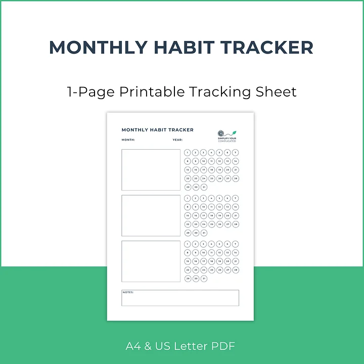 Monthly Habit Tracker product image (1)