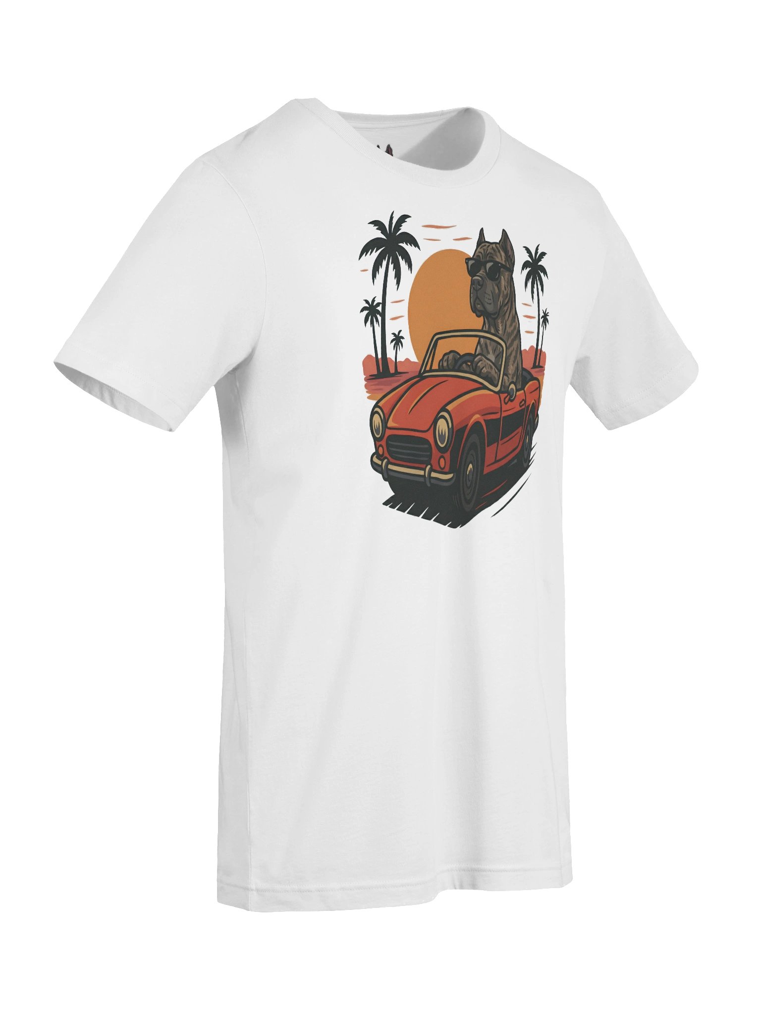 Brindle Cane Corso Beach Cruise T-Shirt product image (3)