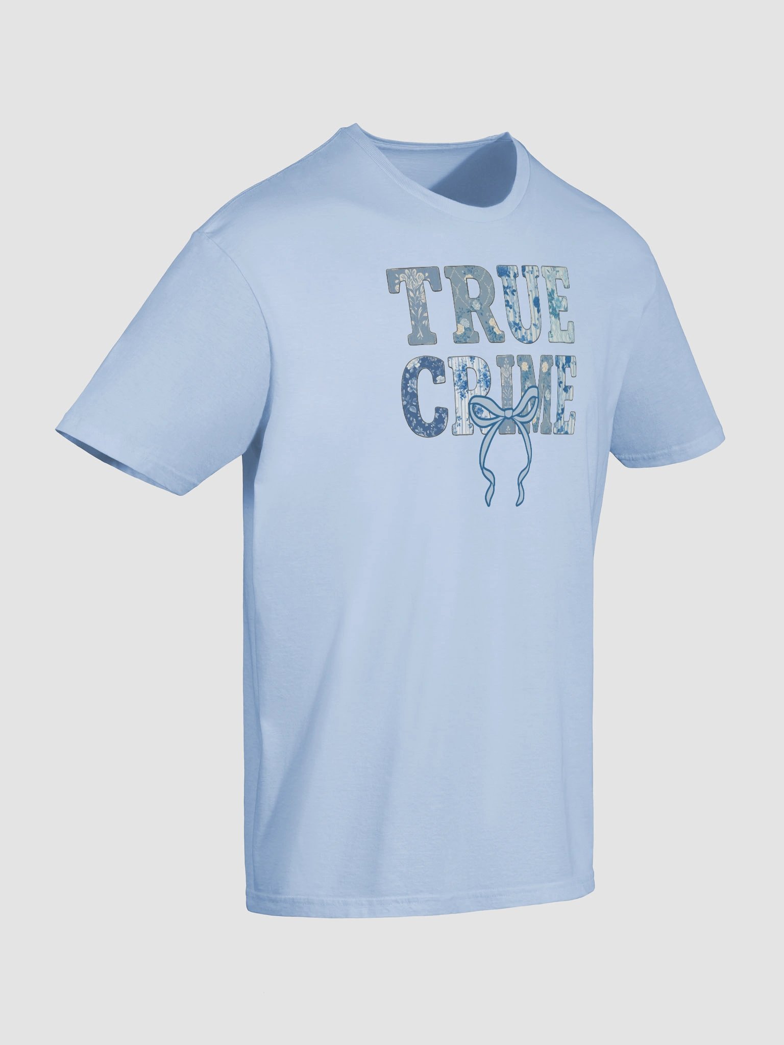 Chinoiserie Floral Toile Tee for True Crime Lovers product image (81)