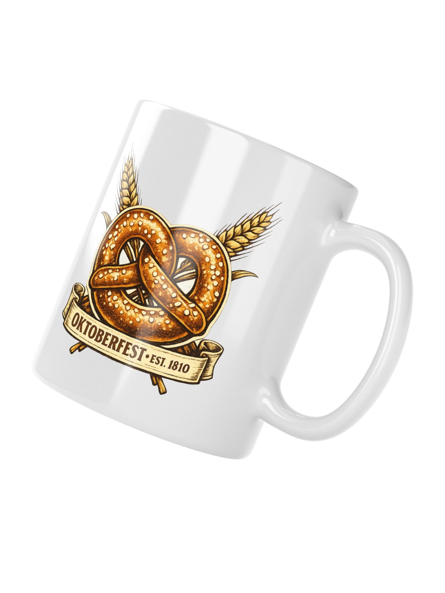 Oktoberfest Pretzel Vintage Mug product image (4)