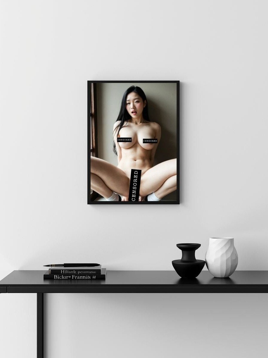 Asian Wall Leaning Toy Ride – Glossy 8x10 Metal Print product image (3)