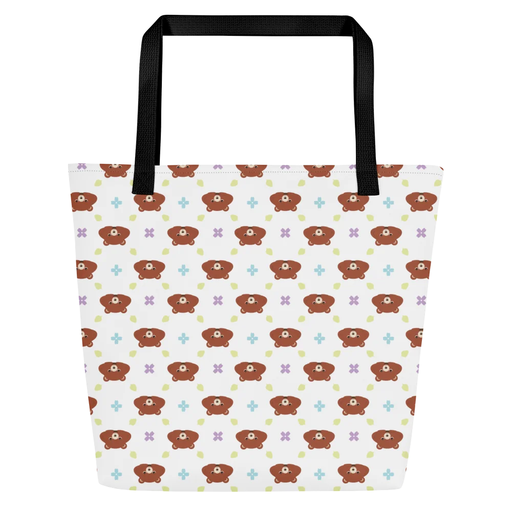 Beaver Pattern Tote Bag product image (3)