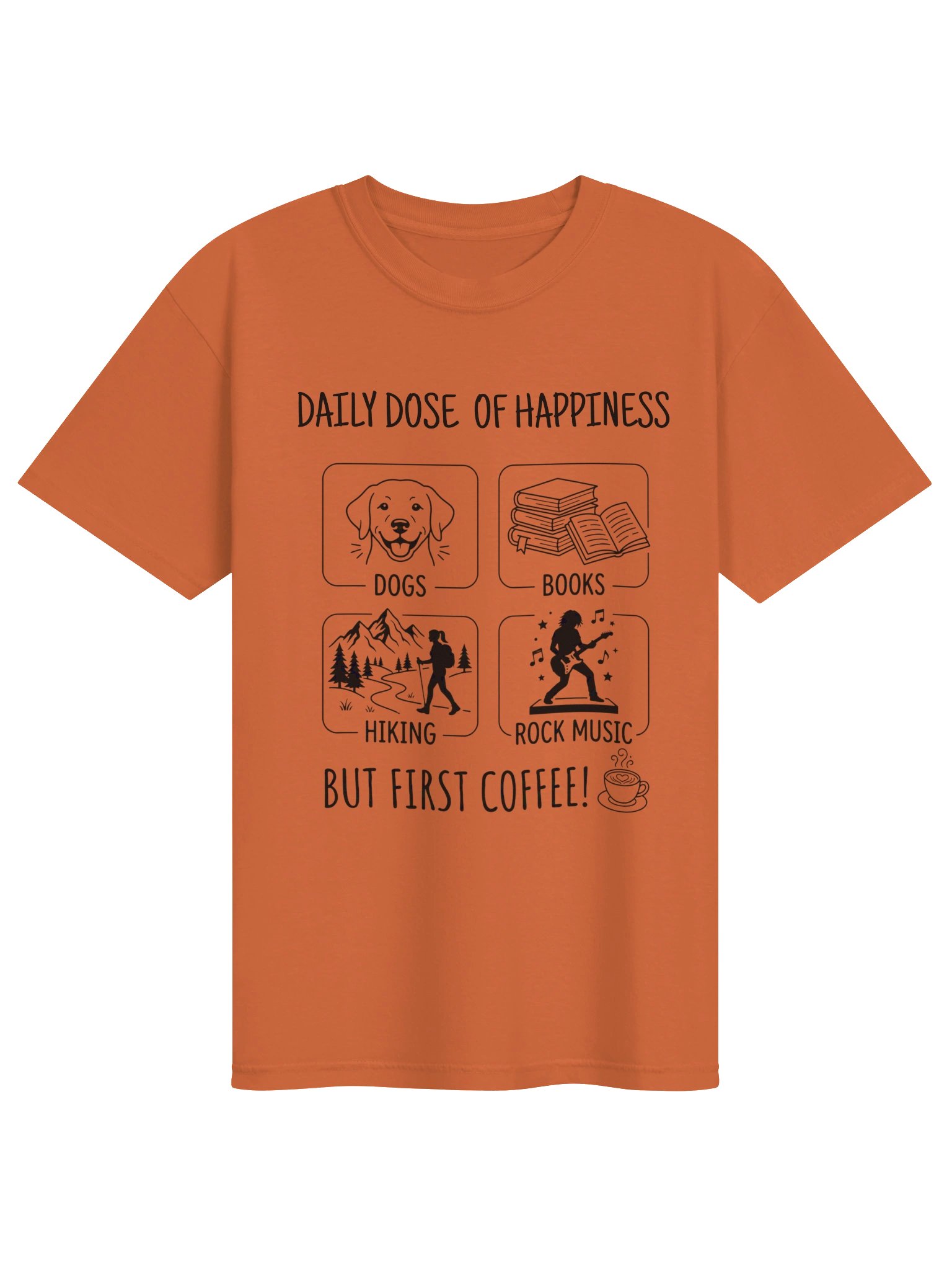 Daily Dose of Happiness - The Ultimate Lifestyle Tee, Comfort Colors Unisex T-shirt product image (47)