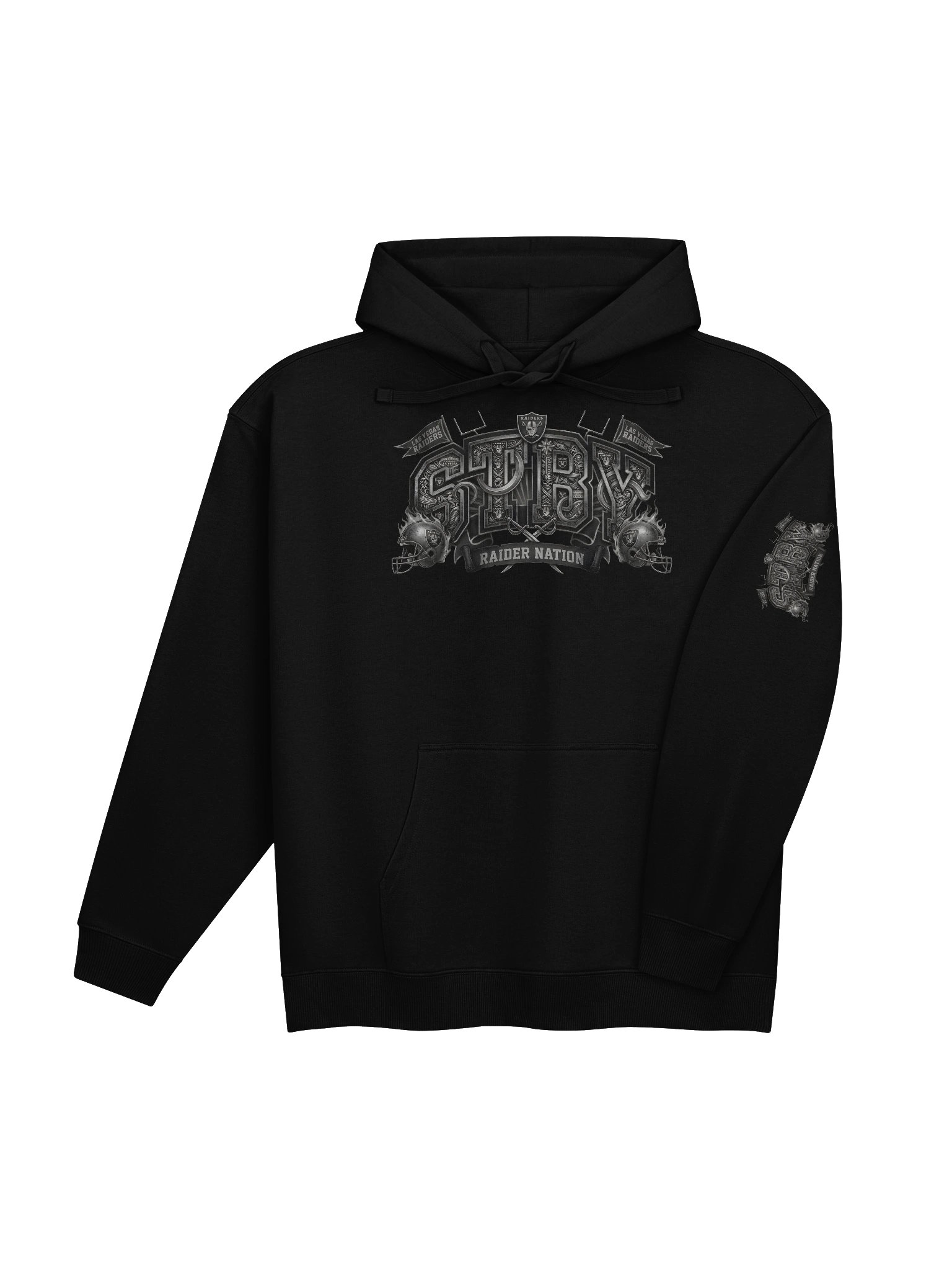 Silver Raider Nation Hoodie product image (12)