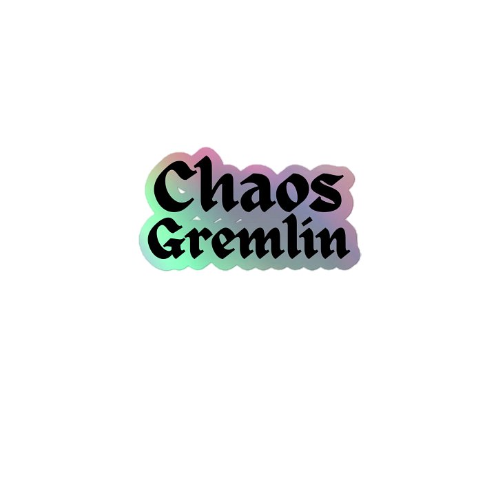 Chaos Gremlin Sticker product image (1)