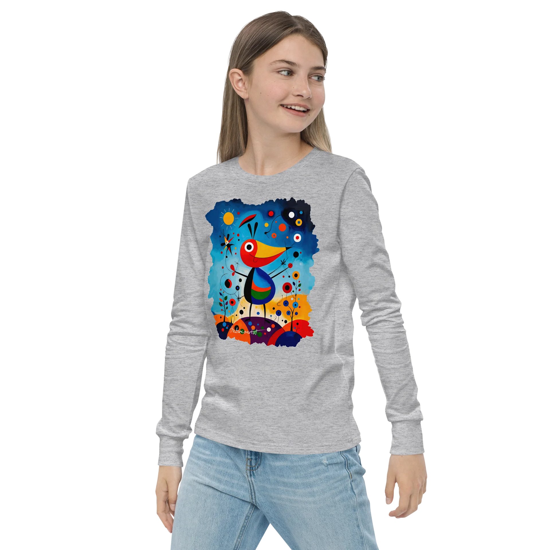 Bella+Canvas Youth Long Sleeve T-Shirt product image (3)