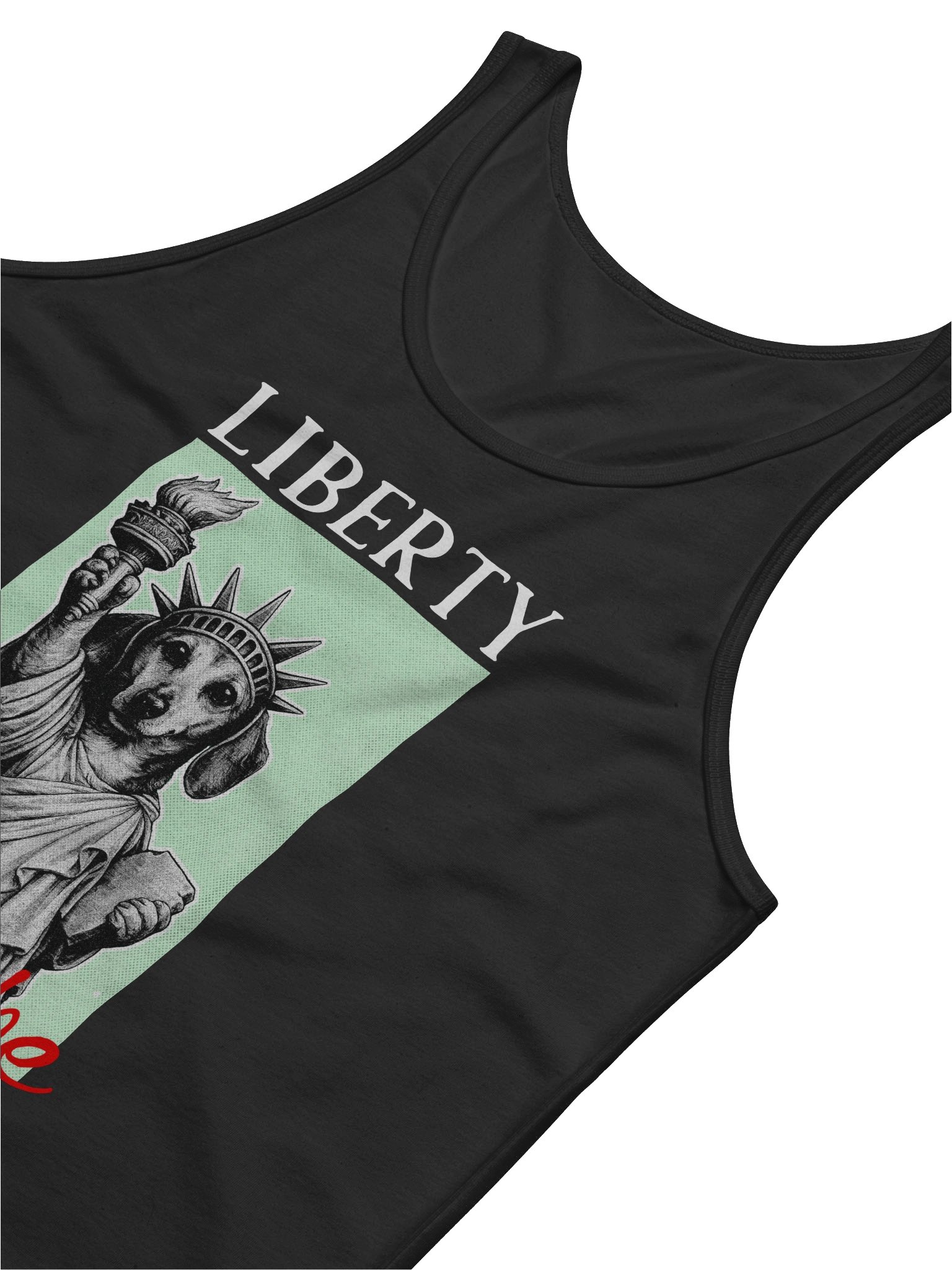 Liberty Can't Be Leashed Men's Tank product image (3)